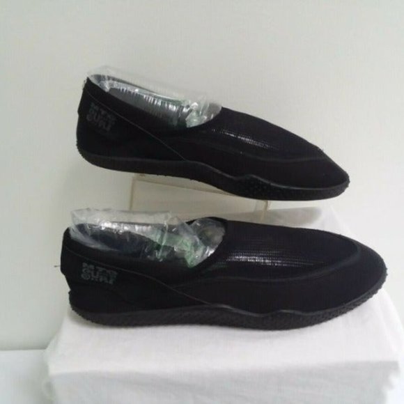 MENS  Beach Water Shoes Black Size 8 Agua Sandals Pool Swim Sports Cruise Lake - Picture 1 of 11